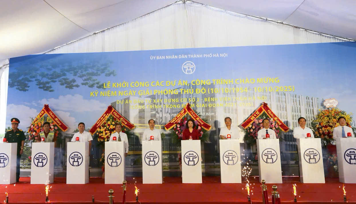 Lễ khởi công xây dựng cơ sở 2 - Bệnh viện Thận Hà Nội
